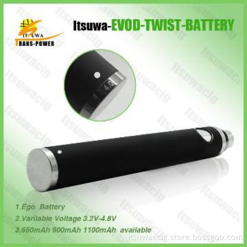Itsuwa ego e cig 650/900/1100mah ego T battery